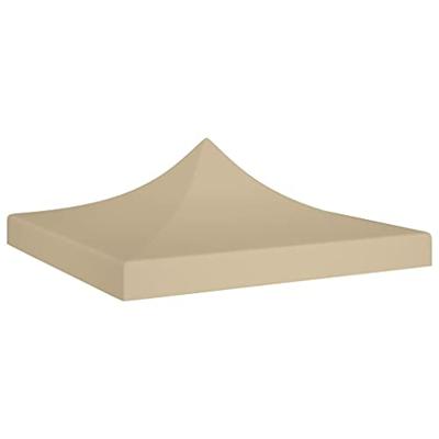 VidaXL Partytentdak 270 g/m² 2x2 m beige