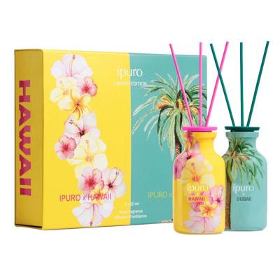 IPuro geurdiffuserset hawaii & dubai 2x50ml