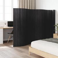 Kamerscherm 165x800 cm bamboe grijs - thumbnail