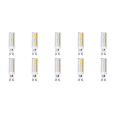 LED Lamp 10 Pack - Aigi - G9 Fitting - 4.8W - Warm Wit 3000K | Vervangt 40W