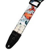 Levys Leathers MPD2-016 Koi / Kanji polyester gitaarband - thumbnail