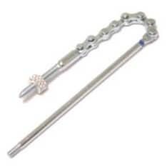 Sturmey archer controlestift indicator chain st.archer f.5-sp blue marking