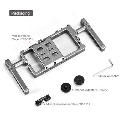 Sunwayfoto Universele mobiele telefoon cage