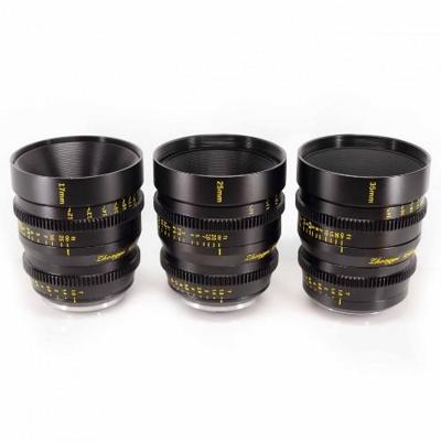 Zhongyi Mitakon 17mm T1 + 25mm T1 + 35mm T1 (Cine Bundle Set) MFT