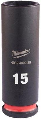 Milwaukee Accessoires shockwave slagdop 3/8" diep 15mm | 1 stuk - 4932480289