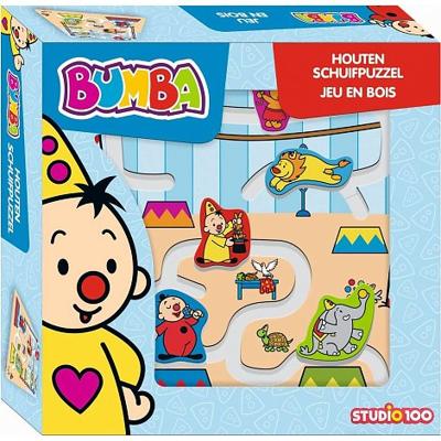 Studio 100 Bumba - houten schuifpuzzel - 5 stukjes