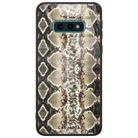 Samsung Galaxy S10e glazen hardcase - Snake crush - thumbnail