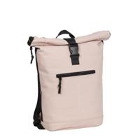 New Rebels Waterproof Rolltop Rugzak met Laptopvak 15'' Mart Roze - thumbnail