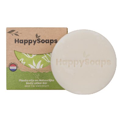 HappySoaps Body Lotion Bar Aloë You Vera Much 70gr