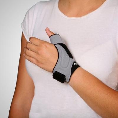 EMO Rhizogrip Met Stabiliserende Spalk Duimbrace - L - Grijs
