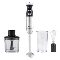 Multifunctionele Staafmixer met Accessoires EDM 07770 Zwart Zilverkleurig 1700 W - thumbnail
