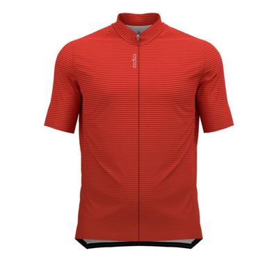 Odlo The Essential Jersey Heren Shirt Firelight - Ketchup XL