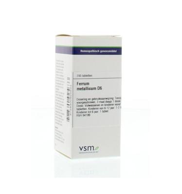 VSM Ferrum metallicum D6 200 Tabletten