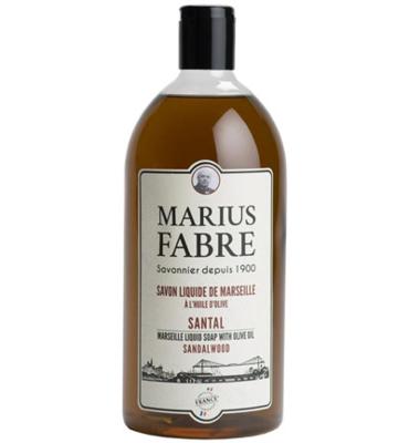 Marius Fabre Zeep navulling sandelhout 1 Liter Marius Fabre Zeep navulling sandelhout 1 Liter