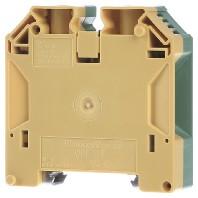 Weidmüller 1846040000-10 Aardklem Schroeven Groen-geel 10 stuk(s) - thumbnail