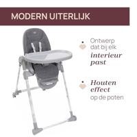 Kinderstoel Polly Armonia CHICCO antraciet - thumbnail