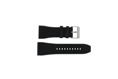 Horlogeband Fossil CH2576 / CH2577 Rubber Zwart 30mm Horlogeband Fossil CH2576 / CH2577 Rubber Zwart 30mm