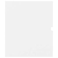 Wastafelkast 100x38,5x45 cm bewerkt hout wit - thumbnail