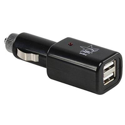 Dubbele USB lader voor in de auto Dubbele USB lader voor in de auto