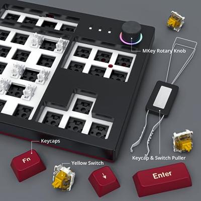 Montech MKey TKL Darkness toetsenbord Zwart - GateronG Pro 2.0 Yellow