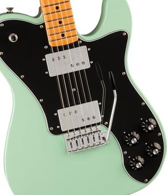 Fender Vintera II 70s Telecaster Deluxe MN Surf Green elektrische gitaar met deluxe gigbag