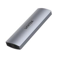 UNITEK M.2 BEHUIZING USB 3.2 Gen2 Type-C M.2 NVME/SATA SSD - thumbnail