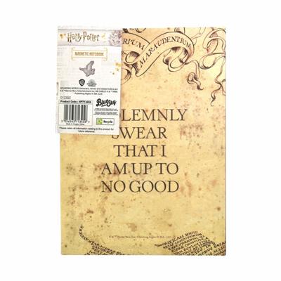 Harry Potter Magnetic A5 Notebook Marauders Map
