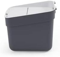 Curver ready to collect prullenbak 20 liter donkergrijs-lichtgrijs - thumbnail