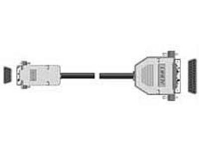 LINDY 30165 Seriële printerkabel RS232 9-polige koppeling op 25-polige stekker 2m