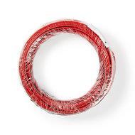 Speaker-Kabel | 2x 0,75 mm2 | 25,0 m | Folieverpakking | Zwart/Rood - thumbnail