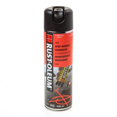 Rust-Oleum lijnmarkeerspray - 500 ml - fluorescerend rood - 2864