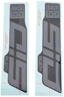 ROCKSHOX decor set decal set rs glossy grey 29 gloss gray f. blk 24 - thumbnail
