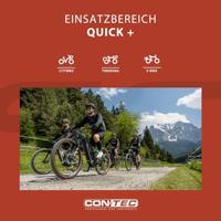 CONTEC pedaal "quick +" ct pedals quick plus city/tour black - thumbnail