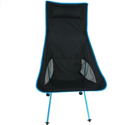 Outdoor draagbare vouwen Camping stoel licht vissen strandstoel luchtvaart aluminiumlegering rugleuning fauteuil