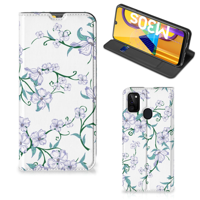Samsung Galaxy M30s | M21 Uniek Smart Cover Blossom White - thumbnail