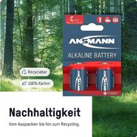 ANSMANN 1510-0005 4 Alcaline Batterie Baby C R14 - thumbnail