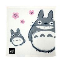 My Neighbor Totoro Imabari Mini Towel Totoro Sakura 34 x 36 cm - thumbnail