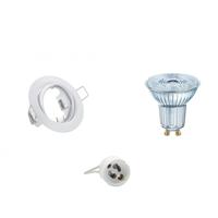 LED Spot Set - OSRAM Parathom PAR16 940 36D - GU10 Fitting - Dimbaar - Inbouw Rond - Mat Wit - 5.5W - Natuurlijk Wit - thumbnail