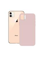 Telefoonhoes iPhone 12 KSIX Soft Silicone iPhone 12 Mini Kleur Roze - thumbnail