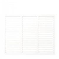 Wit Houten Tuinscherm Harmoni 180 x 140 CM - thumbnail