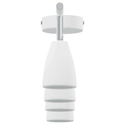 VidaXL Plafondspot met schijnwerpers wit 25.5 x 8 x 16 cm metaal