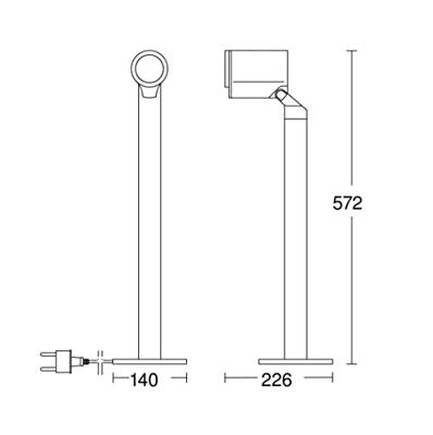 Steinel LED STRAHLER SPOT WAY ANT 068677 LED-buitenschijnwerper Energielabel: F (A - G) 6.7 W Lichtkleur (naam): Warmwit Steinel LED STRAHLER SPOT WAY ANT 068677 LED-buitenschijnwerper Energielabel: F (A - G) 6.7 W Lichtkleur (naam): Warmwit