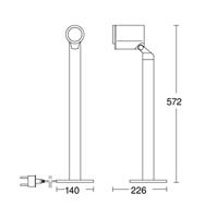 Steinel LED STRAHLER SPOT WAY ANT 068677 LED-buitenschijnwerper Energielabel: F (A - G) 6.7 W Lichtkleur (naam): Warmwit - thumbnail