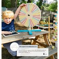 Small Foot houten rad van fortuin, 4dlg. - thumbnail