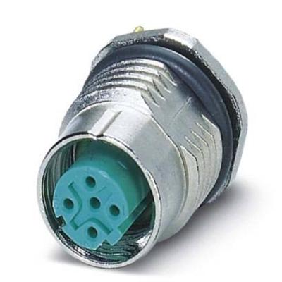 Phoenix Contact 1456527 Sensor/actuator inbouwconnector M12 Aantal polen (sensoren): 4 Bus, inbouw 20 stuk(s) Bulk