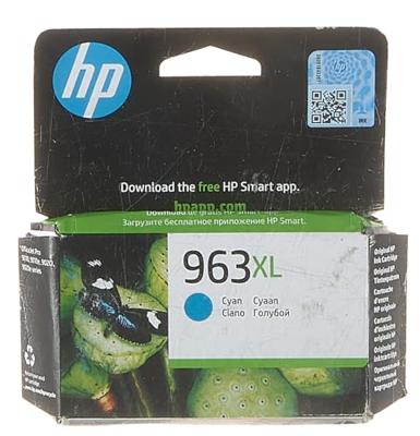 HP 963XL Inktcartridge Origineel Cyaan 3JA27AE Inkt HP 963XL Inktcartridge Origineel Cyaan 3JA27AE Inkt