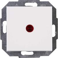 KOPP - Controleschakelaar - Athenis HK07 - Inbouw - 1-voudig Enkel Schakelaar - Helder Glans Wit - thumbnail