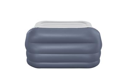 Bestway Dubbele Luchtbed met Motor en Hoofdeinde 226x152x84 cm Opblaasbaar 67923