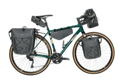 Basil navigator storm zadeltas - compacte fietstas - unisex - fiets - zwart