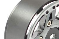 Fastrax 1.9" Heavyweight Split 6-Spoke Aluminium Beadloc Wheels (4pcs) - Zwart - thumbnail